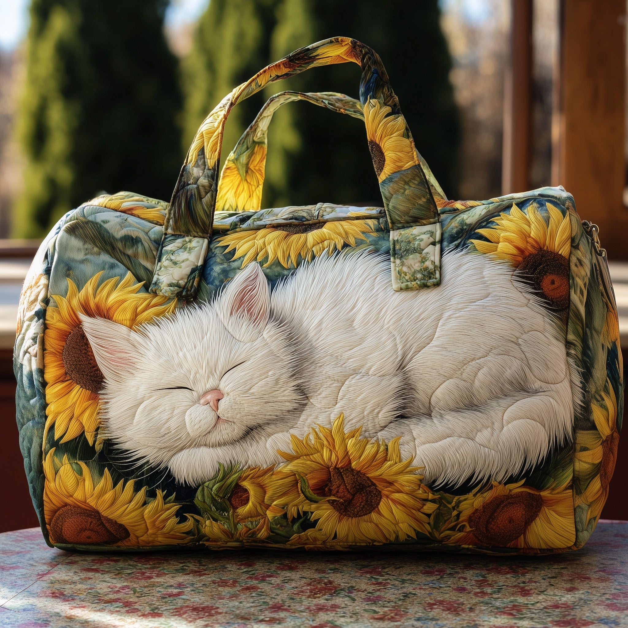Sunflower Paw Quilted Duffle Bag GFTONT2224 - Giftroza