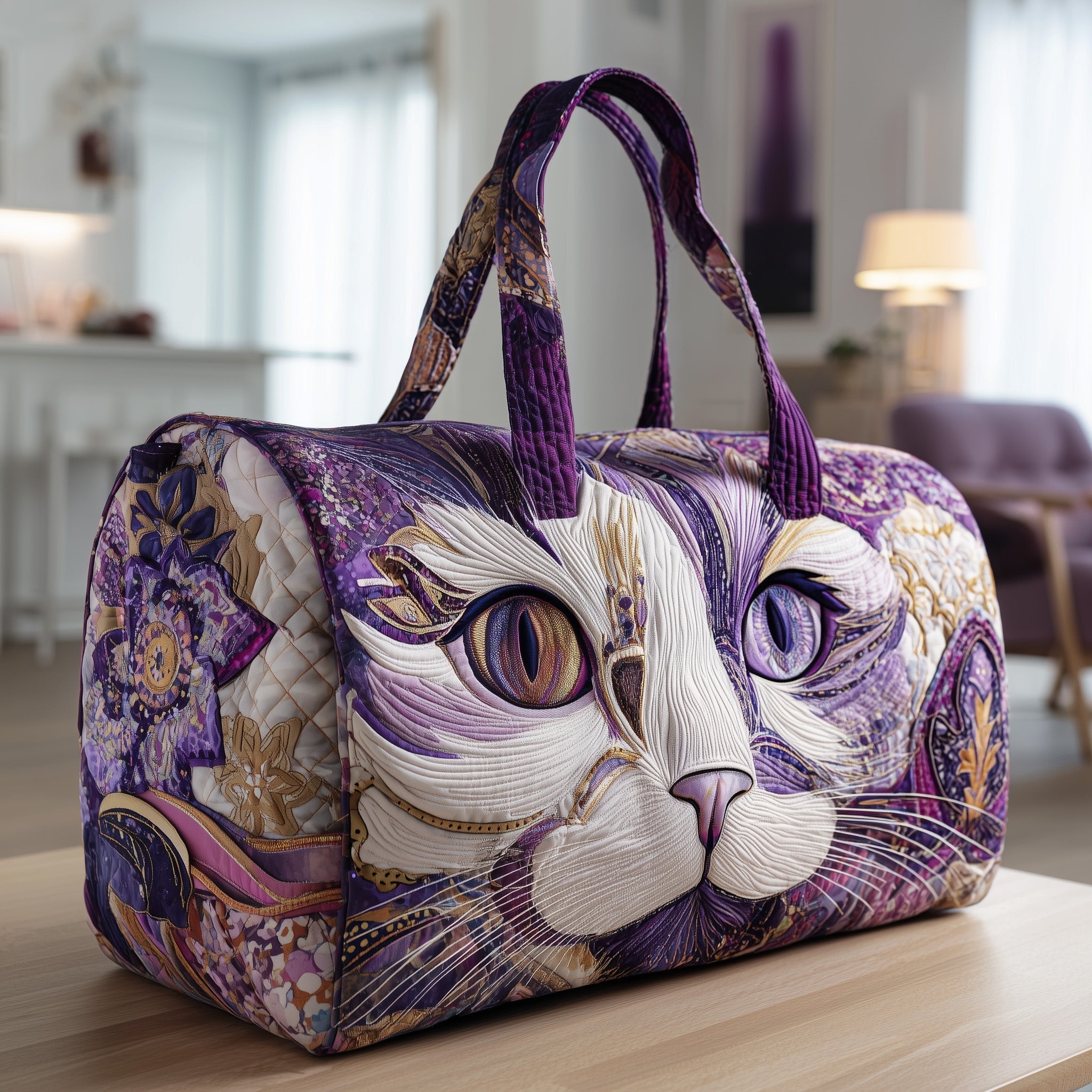 Catitude Quilted Duffle Bag GFTOTP10311 - Giftroza