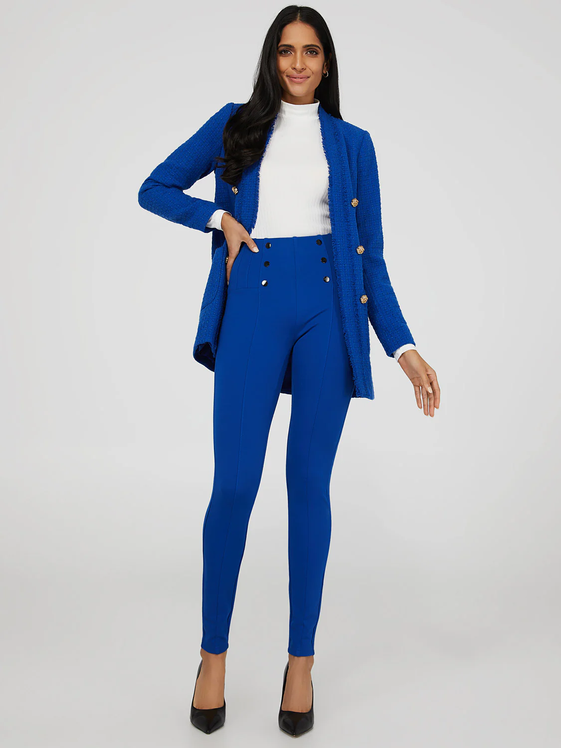 High Waisted Corset Style Pants